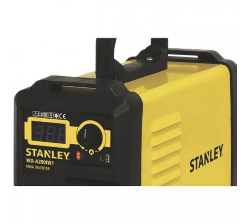 Зварювальний апарат Stanley інверторний 30-190 A, тривалість навантаження 20% (WD-A200IW1) Зварювальний апарат Stanley інверторний 30-190 A, тривалість навантаження 20% (WD-A200IW1)