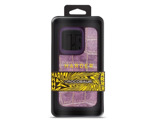 Чехол для мобильного телефона Harder Crocosaur Apple iPhone 14 Pro Purple (ARM76722) Чехол для мобильного телефона Harder Crocosaur Apple iPhone 14 Pro Purple (ARM76722)