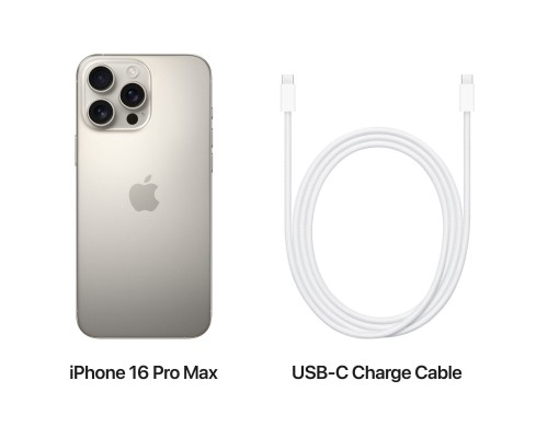 Мобільний телефон Apple iPhone 16 Pro Max 1TB Natural Titanium (MYX73)