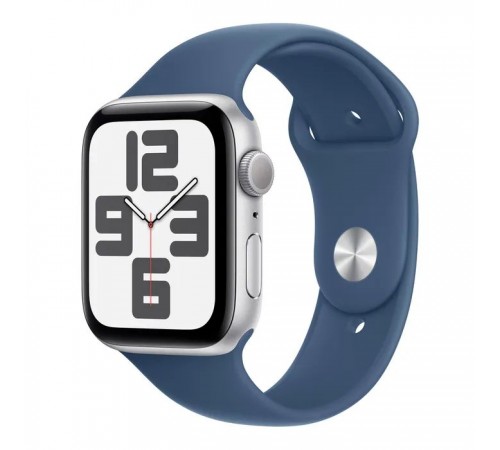 Смарт-годинник Apple Watch SE 2024 GPS 40mm Silver Aluminium Case with Denim Sport Band - S/M (MXEC3QH/A) Смарт-годинник Apple Watch SE 2024 GPS 40mm Silver Aluminium Case with Denim Sport Band - S/M (MXEC3QH/A)