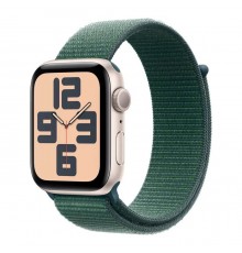 Смарт-часы Apple Watch SE 2024 GPS 40mm Starlight Aluminium Case with Lake Green Sport Loop (MXEH3QH/A)