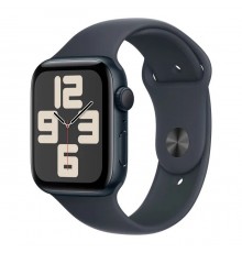 Смарт-часы Apple Watch SE 2024 GPS 44mm Midnight Aluminium Case с Midnight Sport Band - M/L (MXEK3QH/A)