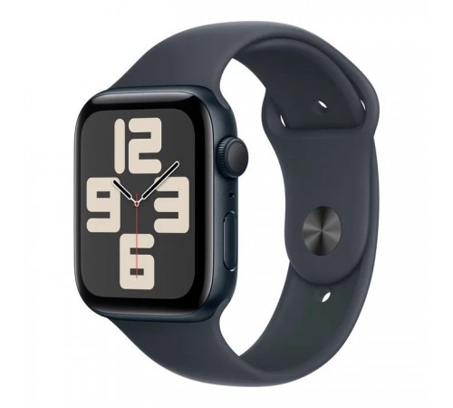 Смарт-годинник Apple Watch SE 2024 GPS 44mm Midnight Aluminium Case with Midnight Sport Band - M/L (MXEK3QH/A) Смарт-годинник Apple Watch SE 2024 GPS 44mm Midnight Aluminium Case with Midnight Sport Band - M/L (MXEK3QH/A)