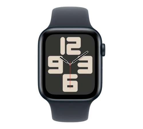 Смарт-годинник Apple Watch SE 2024 GPS 44mm Midnight Aluminium Case with Midnight Sport Band - M/L (MXEK3QH/A) Смарт-годинник Apple Watch SE 2024 GPS 44mm Midnight Aluminium Case with Midnight Sport Band - M/L (MXEK3QH/A)