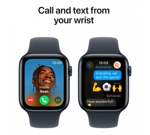 Смарт-годинник Apple Watch SE 2024 GPS 44mm Midnight Aluminium Case with Midnight Sport Band - M/L (MXEK3QH/A) Смарт-годинник Apple Watch SE 2024 GPS 44mm Midnight Aluminium Case with Midnight Sport Band - M/L (MXEK3QH/A)