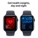 Смарт-годинник Apple Watch SE 2024 GPS 44mm Midnight Aluminium Case with Midnight Sport Band - M/L (MXEK3QH/A)