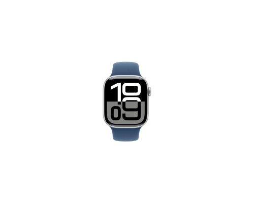 Смарт-годинник Apple Watch Series 10 GPS 42mm Silver Aluminium Case with Denim Sport Band - M/L (MWWC3QH/A) Смарт-годинник Apple Watch Series 10 GPS 42mm Silver Aluminium Case with Denim Sport Band - M/L (MWWC3QH/A)