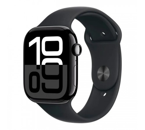 Смарт-годинник Apple Watch Series 10 GPS 46mm Jet Black Aluminium Case with Black Sport Band - M/L (MWWQ3QH/A) Смарт-годинник Apple Watch Series 10 GPS 46mm Jet Black Aluminium Case with Black Sport Band - M/L (MWWQ3QH/A)