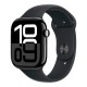 Смарт-годинник Apple Watch Series 10 GPS 46mm Jet Black Aluminium Case with Black Sport Band - M/L (MWWQ3QH/A)