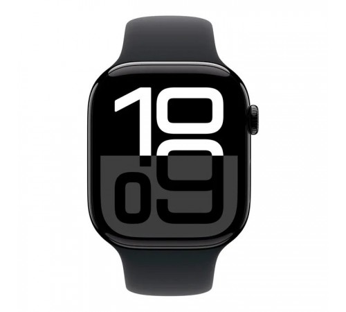 Смарт-годинник Apple Watch Series 10 GPS 46mm Jet Black Aluminium Case with Black Sport Band - M/L (MWWQ3QH/A) Смарт-годинник Apple Watch Series 10 GPS 46mm Jet Black Aluminium Case with Black Sport Band - M/L (MWWQ3QH/A)