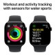 Смарт-годинник Apple Watch Series 10 GPS 46mm Jet Black Aluminium Case with Black Sport Band - M/L (MWWQ3QH/A)