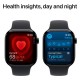 Смарт-годинник Apple Watch Series 10 GPS 46mm Jet Black Aluminium Case with Black Sport Band - M/L (MWWQ3QH/A)