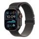 Смарт-годинник Apple Watch Ultra 2 2024 GPS + Cellular 49mm Black Titanium Case with Black Titanium Milanese Loop - L (MX5V3UL/A)