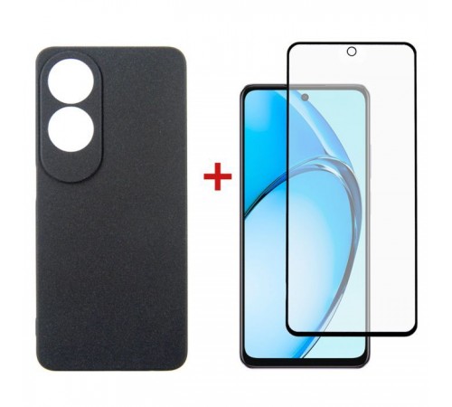 Чохол до мобільного телефона Dengos Oppo A60 Carbon + glass Black (DG-KM-103) Чохол до мобільного телефона Dengos Oppo A60 Carbon + glass Black (DG-KM-103)