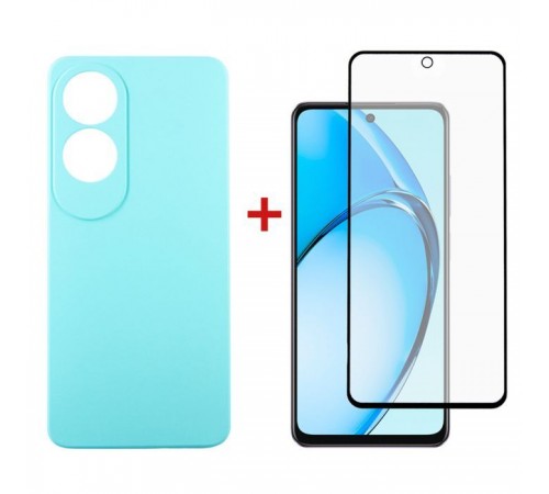 Чохол до мобільного телефона Dengos Oppo A60 Soft + glass Ice Blue (DG-KM-105) Чохол до мобільного телефона Dengos Oppo A60 Soft + glass Ice Blue (DG-KM-105)