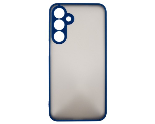 Чохол до мобільного телефона Dengos Samsung Galaxy M35 5G Matte + glass Blue (DG-KM-108) Чохол до мобільного телефона Dengos Samsung Galaxy M35 5G Matte + glass Blue (DG-KM-108)