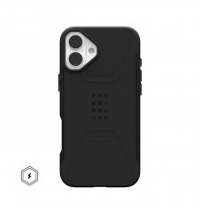 Чохол до мобільного телефона UAG iPhone 16 Plus Civilian Magsafe Black (114443114040)