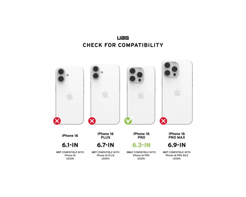 Чехол для мобильного телефона UAG iPhone 16 Pro Monarch Pro Magsafe Carbon Fiber (114456114242) Чехол для мобильного телефона UAG iPhone 16 Pro Monarch Pro Magsafe Carbon Fiber (114456114242)