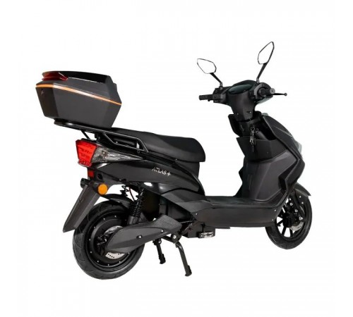 Электроскутер Atlas Demon Box 1500W Black (3069) Электроскутер Atlas Demon Box 1500W Black (3069)