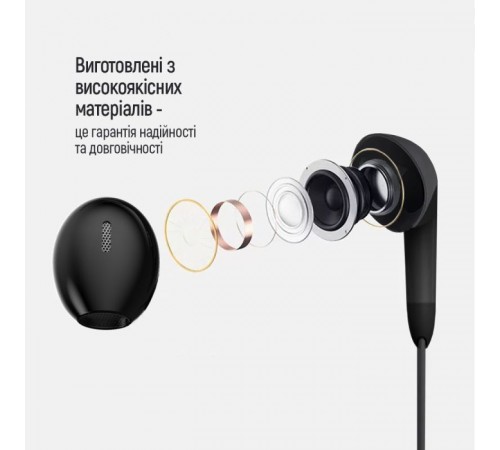 Наушники ColorWay 3.5 mm Wired Earphone Sound Wave Black (CW-WD04BK) Наушники ColorWay 3.5 mm Wired Earphone Sound Wave Black (CW-WD04BK)