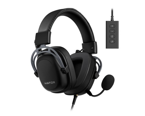 Наушники Hator Hypergang 2 USB 7.1 Titanium Edition (HTA-945) Наушники Hator Hypergang 2 USB 7.1 Titanium Edition (HTA-945)