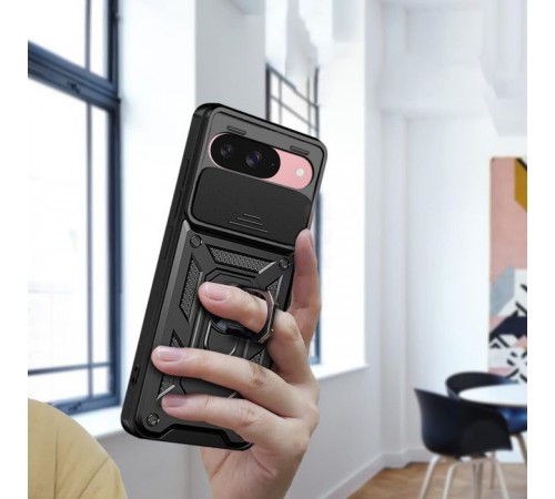 Чохол до мобільного телефона BeCover Military Google Pixel 9 Black (712184)