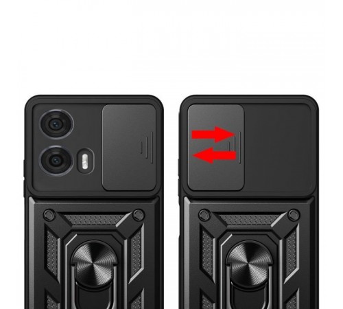Чохол до мобільного телефона BeCover Military Motorola Edge 50 Fusion Black (712162) Чохол до мобільного телефона BeCover Military Motorola Edge 50 Fusion Black (712162)