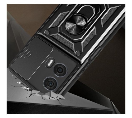 Чохол до мобільного телефона BeCover Military Motorola Edge 50 Fusion Black (712162) Чохол до мобільного телефона BeCover Military Motorola Edge 50 Fusion Black (712162)