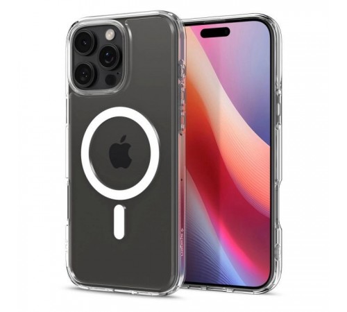 Чохол до мобільного телефона Spigen iPhone 16 Pro Ultra Hybrid MagFit White (ACS08129) Чохол до мобільного телефона Spigen iPhone 16 Pro Ultra Hybrid MagFit White (ACS08129)
