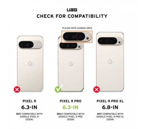 Чохол до мобільного телефона UAG Google Pixel 9 Pro Plyo Pro Magnetic Ice/Silver (614458114333) Чохол до мобільного телефона UAG Google Pixel 9 Pro Plyo Pro Magnetic Ice/Silver (614458114333)