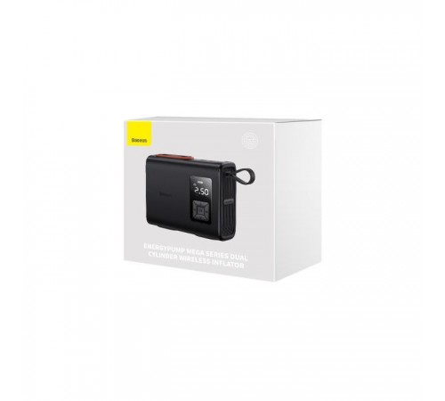 Автомобільний компресор Baseus Mega EnergyPump Series Dual Cylinder Wireless Inflator (CRNL060001) Автомобільний компресор Baseus Mega EnergyPump Series Dual Cylinder Wireless Inflator (CRNL060001)