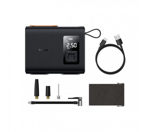 Автомобільний компресор Baseus Mega EnergyPump Series Dual Cylinder Wireless Inflator (CRNL060001) Автомобільний компресор Baseus Mega EnergyPump Series Dual Cylinder Wireless Inflator (CRNL060001)