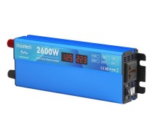 Автомобільний інвертор Choetech 12/220V 1300Вт, чиста синусоїда (CJ2600Q-V2)