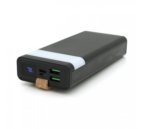 Батарея универсальная XO 20000mAh, PD/20W, QC/22.5W, flashlight, Micro-USB, Type-C, USB-A*2, black (XO-PR129/29303) Батарея универсальная XO 20000mAh, PD/20W, QC/22.5W, flashlight, Micro-USB, Type-C, USB-A*2, black (XO-PR129/29303)
