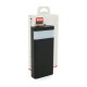Батарея универсальная XO 20000mAh, PD/20W, QC/22.5W, flashlight, Micro-USB, Type-C, USB-A*2, black (XO-PR129/29303)
