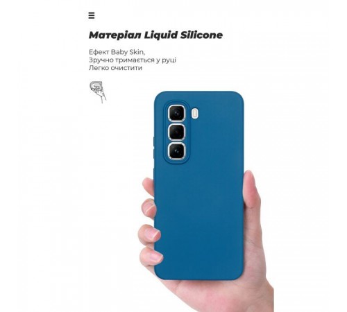 Чохол до мобільного телефона Armorstandart ICON Infinix Hot 50 Pro 4G Camera cover Blue (ARM80973) Чохол до мобільного телефона Armorstandart ICON Infinix Hot 50 Pro 4G Camera cover Blue (ARM80973)