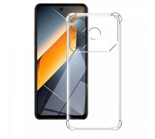 Чохол до мобільного телефона BeCover Anti-Shock Tecno POVA 6 Neo (LI6) Clear (712785) Чохол до мобільного телефона BeCover Anti-Shock Tecno POVA 6 Neo (LI6) Clear (712785)