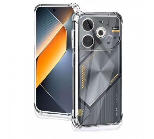 Чохол до мобільного телефона BeCover Anti-Shock Tecno POVA 6 Neo (LI6) Clear (712785) Чохол до мобільного телефона BeCover Anti-Shock Tecno POVA 6 Neo (LI6) Clear (712785)