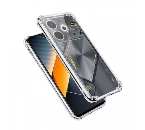 Чохол до мобільного телефона BeCover Anti-Shock Tecno POVA 6 Neo (LI6) Clear (712785) Чохол до мобільного телефона BeCover Anti-Shock Tecno POVA 6 Neo (LI6) Clear (712785)