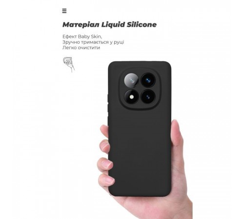 Чохол до мобільного телефона Armorstandart ICON Xiaomi Redmi Note 14 Pro+ 5G Camera cover Black (ARM79831)