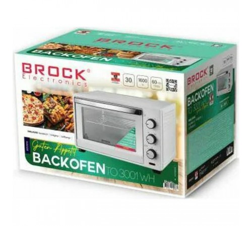 Електропіч Brock TO 3001 WH Електропіч Brock TO 3001 WH
