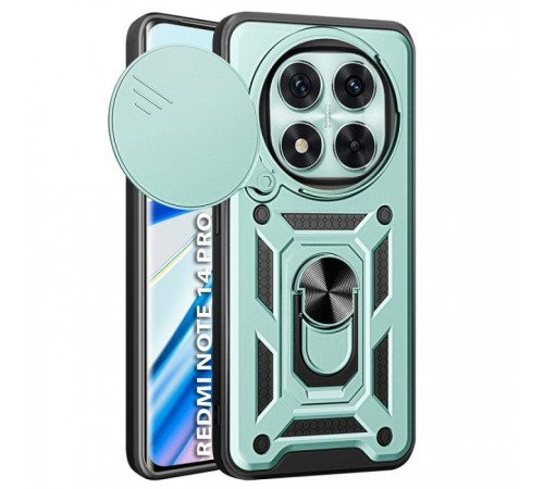 Чохол до мобільного телефона BeCover Military Xiaomi Redmi Note 14 Pro 5G Dark Green (712870) Чохол до мобільного телефона BeCover Military Xiaomi Redmi Note 14 Pro 5G Dark Green (712870)
