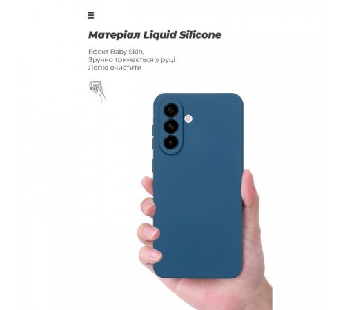 Чохол до мобільного телефона Armorstandart ICON Samsung A56 5G Camera cover Dark Blue (ARM82588) Чохол до мобільного телефона Armorstandart ICON Samsung A56 5G Camera cover Dark Blue (ARM82588)