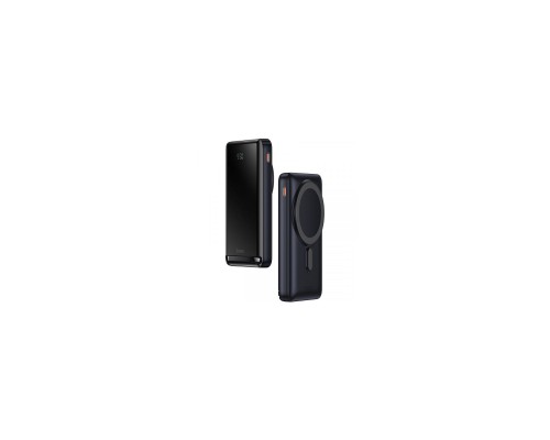 Батарея универсальная Baseus Magnetic Wireless Bracket 10000mAh 20W, PD QC/3.0, Qi+cabel 60W 0.5м, black (PPCX000003) Батарея универсальная Baseus Magnetic Wireless Bracket 10000mAh 20W, PD QC/3.0, Qi+cabel 60W 0.5м, black (PPCX000003)