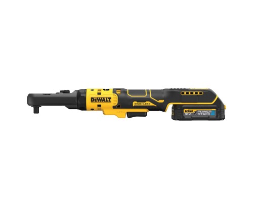 Гайковерт DeWALT угловой, XR Li-Ion PowerStack 18 GFN, 1.7Ah, 102 Нм (DCF510E2G)