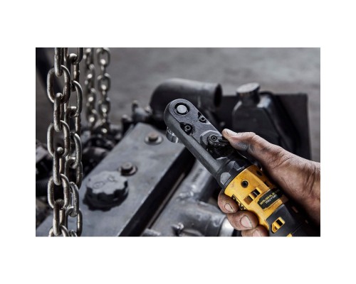 Гайковерт DeWALT угловой, XR Li-Ion PowerStack 18 GFN, 1.7Ah, 102 Нм (DCF510E2G)