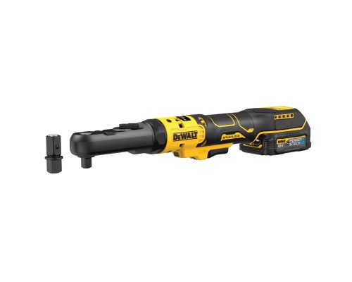 Гайковерт DeWALT угловой, XR Li-Ion PowerStack 18 GFN, 1.7Ah, 102 Нм (DCF510E2G)