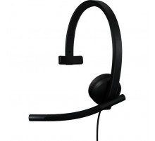 Наушники Logitech H570e Corded для Business Mono Teams USB-A Black (981-001426)