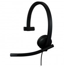Навушники Logitech H570e Corded for Business Mono Teams USB-A Black (981-001426)