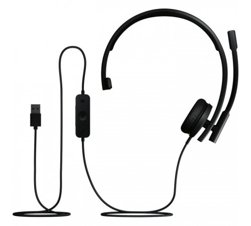 Навушники Logitech H570e Corded for Business Mono Teams USB-A Black (981-001426)